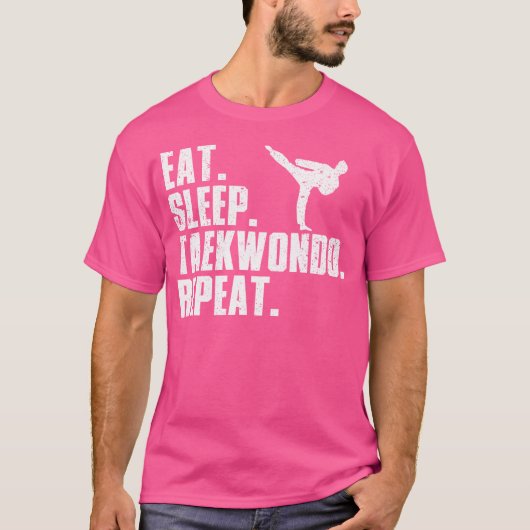 Grappig Taekwondo voor jongens Meisjes Tae Kwon Do T-shirt (Voorkant)