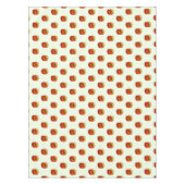 Grappig tafelkleed met Happy Apple Worm (Voorkant)