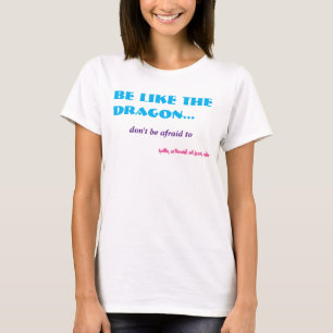 Grappig Talk Hot Air Dragon Mythical Beast Animal T-shirt