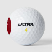 Grappig tandarts cadeau golfballen (Logo)