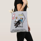 Grappig Tandarts Humor Canvas tas Gift (Dichtbij)