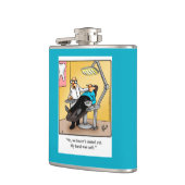 Grappig Tandarts Humor Flask Gift Heupfles (Links)