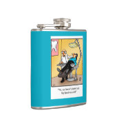Grappig Tandarts Humor Flask Gift Heupfles (Rechts)