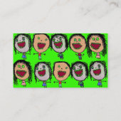 Grappig tandarts Visitekaartje (Achterkant)