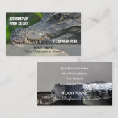 Grappig tanden voor tandheelkundige experts tegen  visitekaartje (Voorkant / Achterkant)