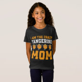 Grappig Tangerine Moeder Kostuum Liefde Mandarijn T-shirt (Voorkant volledig)