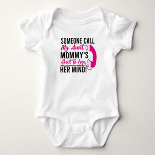 Grappig tante Baby, tante, Baby Gezegde, cadeau ni Romper