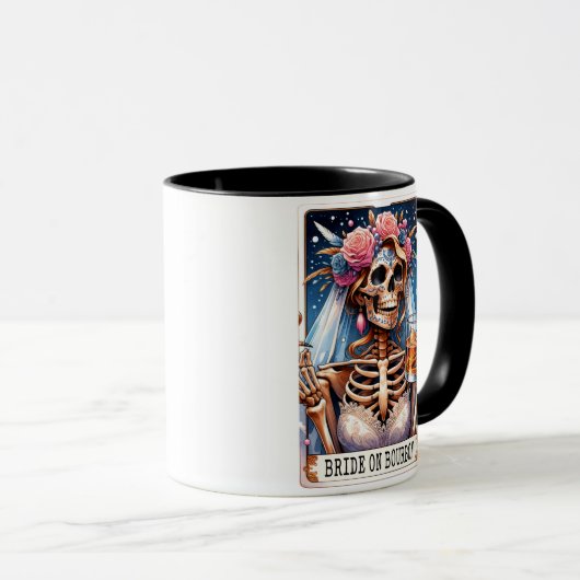 Grappig Tarot Kaart/bruid van Bourbon Mok (Voorkant rechts)