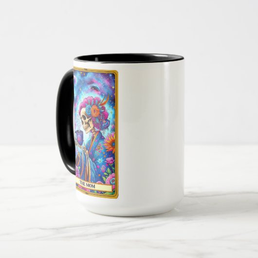 Grappig Tarot Kaart/De Mam Mok (Voorkant links)