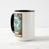 Grappig Tarot Kaart/De Stoner Mok (Voorkant links)