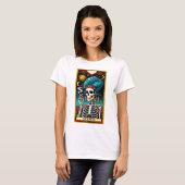 Grappig Tarot Kaart/De Stoner T-shirt (Voorkant volledig)
