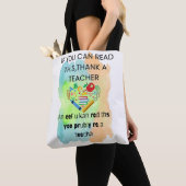 Grappig Tas cadeau voor docenten (Dichtbij)