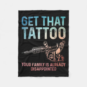 Grappig Tattoo Artist Art Voor Mannen Vrouwen Tato Fleece Deken