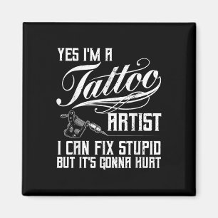 Grappig Tattoo Artist Art Voor Mannen Vrouwen Tato Magneet
