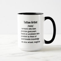 Grappig Tattoo Artist Definition geschenken voor m