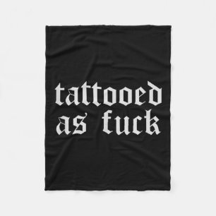 Grappig Tattoo Shirten voor mannen Vrouwen Gift Ge Fleece Deken