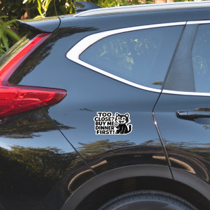 "Grappig, te dichtbij? Koop me eerst voor het avon Sticker
