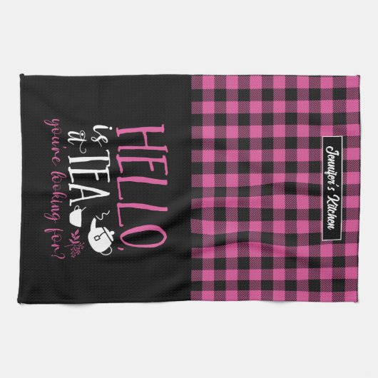 Grappig Tea Lover is het thea dat je zoekt naar sp Theedoek (Horizontaal)