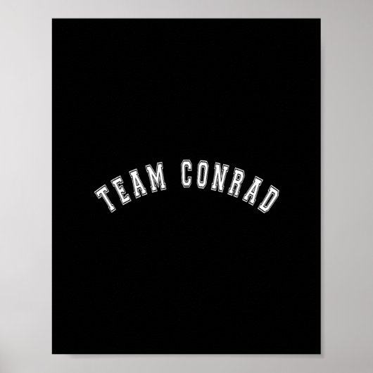 Grappig Team Conrad Favoriete Martha's Vineyard Zo Poster (Voorkant)