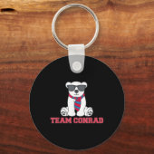 Grappig Team Conrad Junior Mint Beer Est. 2009 Sleutelhanger (Voorkant)