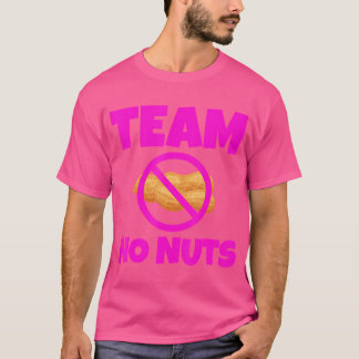 Grappig Team Geen Noten Roze Baby Meisje Geslacht  T-shirt
