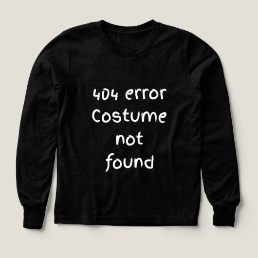 Grappig Tech Halloween Kostuum Shirt (Voorkant)