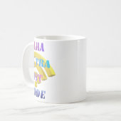 Grappig tech-moeder-cadeau Mama My Ultra Mode koff Koffiemok (Voorkant links)
