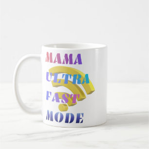 Grappig tech-moeder-cadeau Mama My Ultra Mode koff Koffiemok