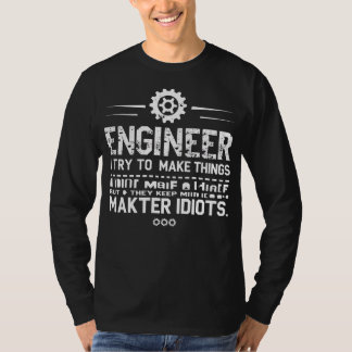 Grappig techniek cadeau voor mannen vrouwenIk prob T-shirt