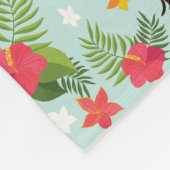 Grappig teckel cadeau fleece deken (Hoek)