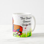 Grappig teckelgras is groener onder Wiener Mok (Voorkant rechts)