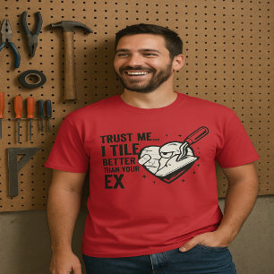 Grappig Tegelzetter Citaat Humor T-shirt