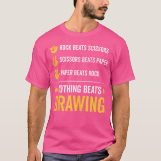 Grappig Tekenen Schets Kunstenaar Tekening Liefheb T-shirt