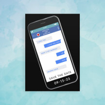 Grappig tekstbericht dat de datum bewaart