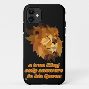 grappig telefoonhoesje "A TRUE KING..." Case-Mate iPhone Case