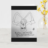 Grappig telescoop Kaleidoscoop Kaart (Gele Bloem)