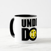 Grappig tennis cadeau met humoristische slogan die mok (Voorkant links)