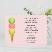 Grappig Tennis Feest Kaart (Staand voorkant)