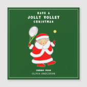 Grappig Tennis Kerstmis (Voorkant)