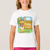 Grappig Tennis Paashaas T-shirt (Voorkant)