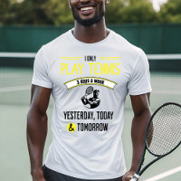 Grappig Tennis Play Quote