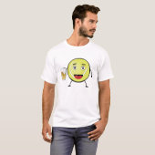 Grappig tennisontwerp t-shirt (Voorkant volledig)