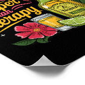 Grappig Tequila Drink Cinco de Mayo Mexicaanse par Poster (Hoek)