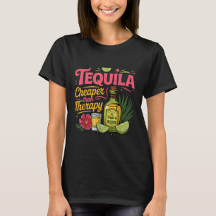 Grappig Tequila Drink Cinco de Mayo Mexicaanse par T-shirt