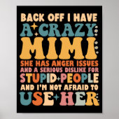 Grappig terug af Ik heb een gekke Mimi Poster (Voorkant)