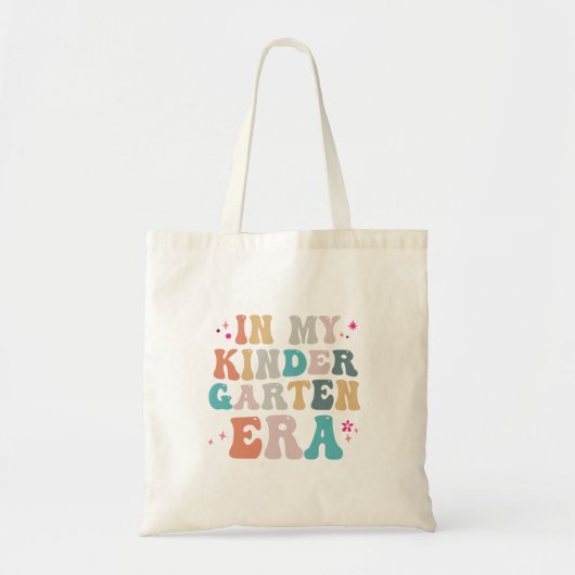 Grappig Terug naar school in mijn kleuterschool Er Tote Bag (Voorkant)
