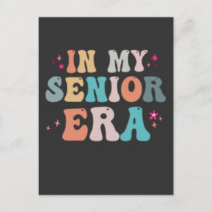 Grappig terug naar school in mijn seniorentijd ler briefkaart