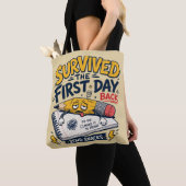 Grappig terug naar school lerarenshirt tote bag (Dichtbij)