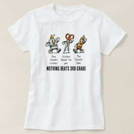 Grappig terug naar school, niets is beter dan groe t-shirt