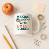 Grappig Terug naar School Ouderbeker; Ontbijt Make Koffiemok